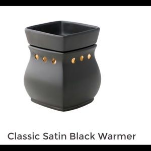 Scentsy Classic Satin Black Warmer Wax